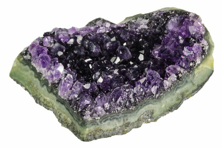 Dark Purple, Amethyst Crystal Cluster - Uruguay #122094